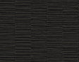 Forssa wallpaper in Jet black with a textured horizontal stripe pattern