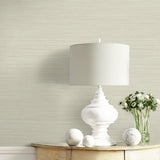 Lohja Cryslas by A Lot More Textures Faux Grasscloth Vinyl Wallpaper – Seabrook Designs CP92105