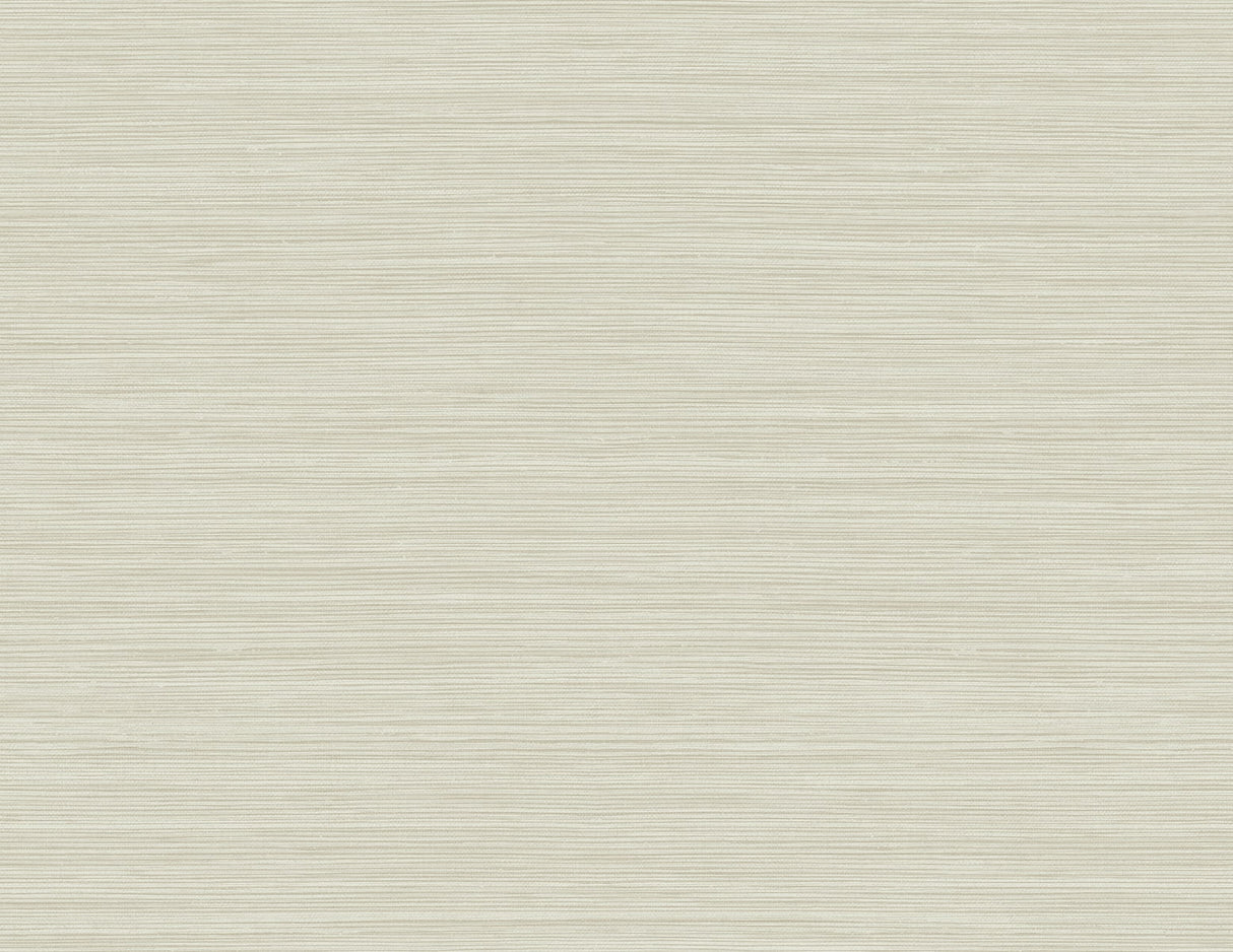 Lohja faux grasscloth texture wallpaper in warm beige tones