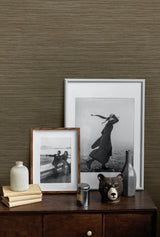 Rauma Cream by A Lot More Textures Faux Grasscloth Wallpaper – Seabrook Designs CP92217