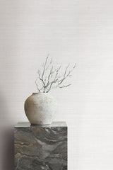Monarch Silk Frost Wallpaper with Subtle Woven Silk Texture - York CR9241N