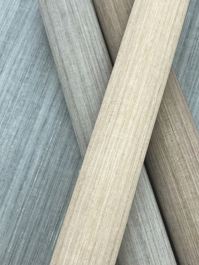 Monarch Silk Smoke Wallpaper with Woven Silk Look - York CR9242