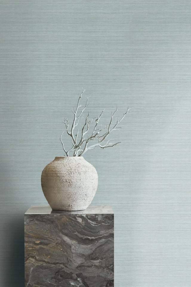 Stonewashed Monarch Silk Wallpaper in Stonewashed - York CR9243