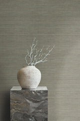 Monarch Silk Sage Wallpaper with Woven Silk Texture - York CR9248N