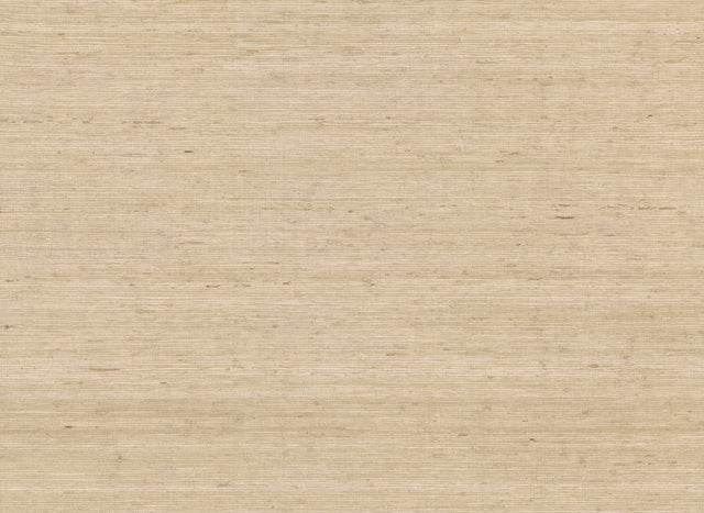 Arrowroot Cream Grasscloth Non Woven Wallpaper - York CV4401