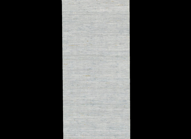 Arrowroot Light Blue Grasscloth Non Woven Wallpaper - York CV4402