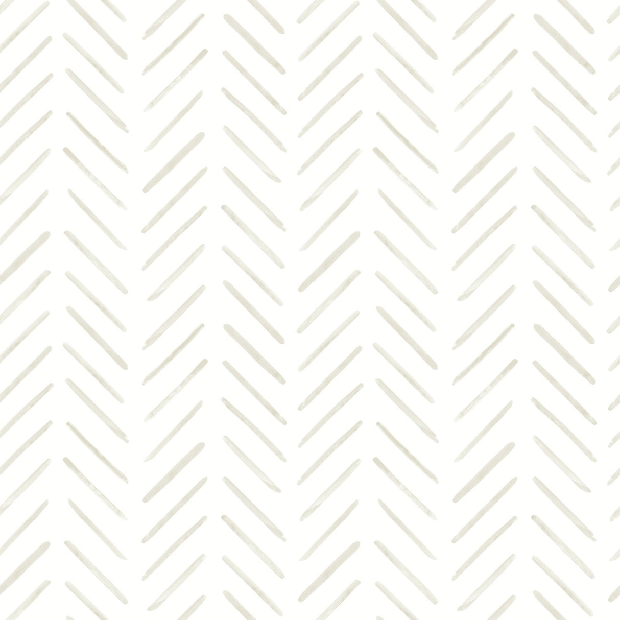Painted Herringbone Off White Wallpaper with Small Prints Herringbone Motif - York CV4456
