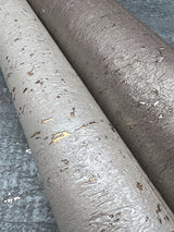 Cork Gold & Silver Metallic Wallpaper with Genuine Cork Texture - York CZ2482