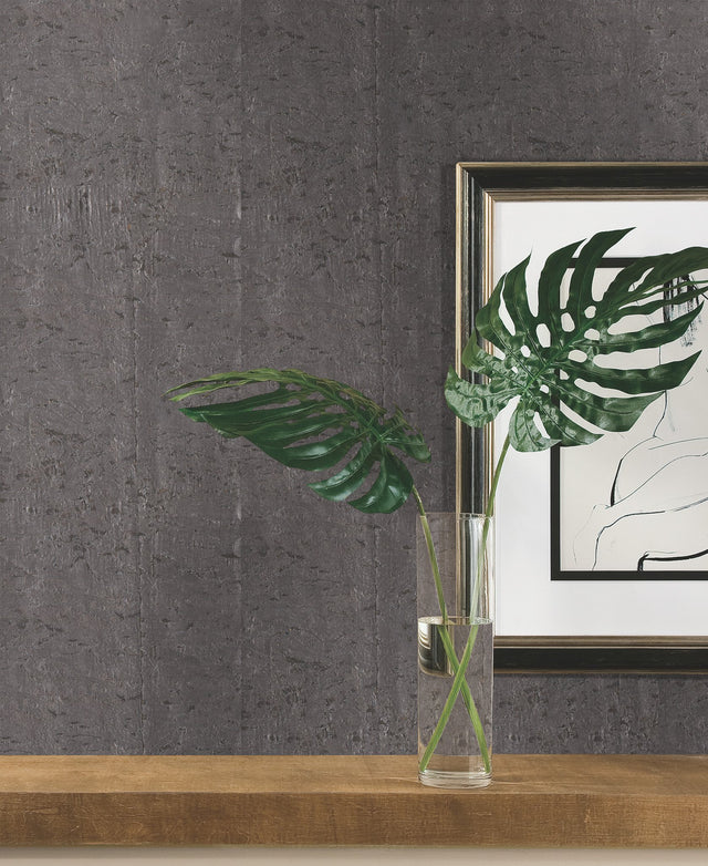 Cork Gold & Silver Metallic Wallpaper with Genuine Cork Texture - York CZ2483