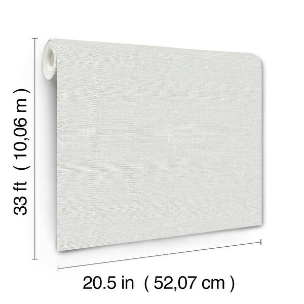 Agave Light Blue by Chesapeake Faux Grasscloth Wallpaper – Brewster Home Fashions 4169-24278
