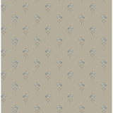 Chesapeake Surdiva Stone Floral Fan Wallpaper