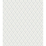 Tillie Blue Diamond Floral Wallpaper roll, 20.5 in x 33 ft, by A-Street Prints