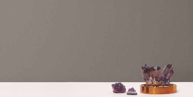 Radiant Juniper Brown Textured Prepasted Wallpaper - York DA3537N