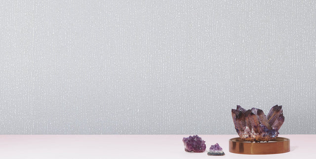 Radiant Juniper Light Grey Textured Wallpaper - York DA3538N
