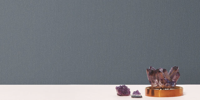 Radiant Juniper Blue Textured Prepasted Wallpaper - York DA3542N