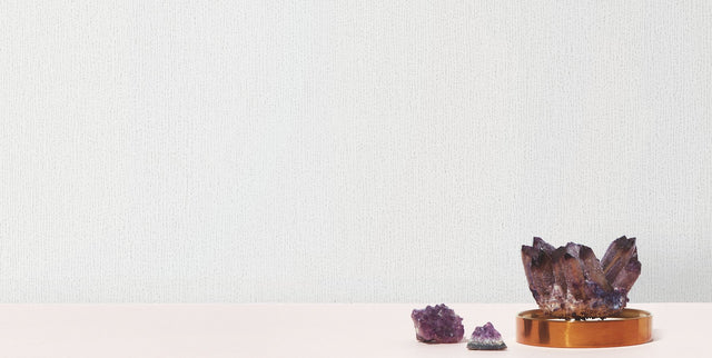 Radiant Juniper Off White Wallpaper with Textured Non Woven Embossed Vinyl - York DA3543N