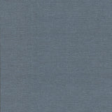 Altitude Blue Textured Weaves Prepasted Fabric-Backed Vinyl Wallpaper - York DA3553N