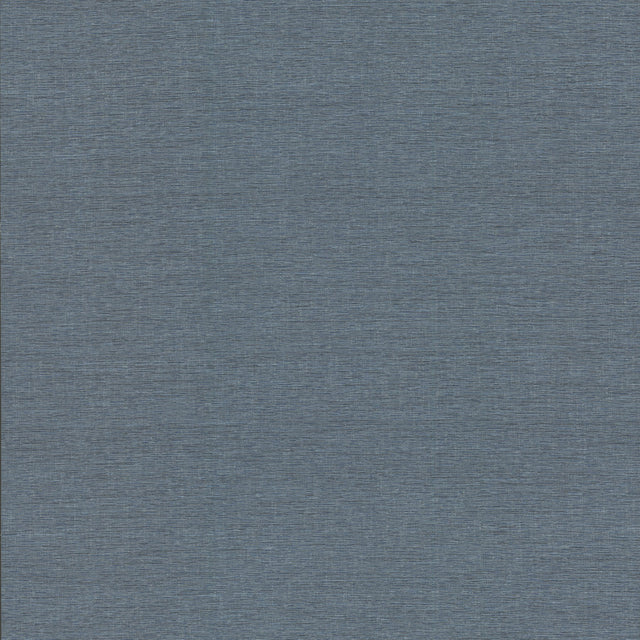 Altitude Blue Textured Weaves Prepasted Fabric-Backed Vinyl Wallpaper - York DA3553N