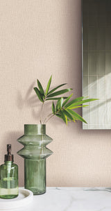 Gypsy Weave Beige Wallpaper with Woven Texture- York DA3574N