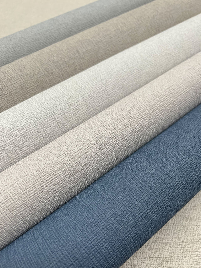 Gypsy Weave Frost Wallpaper with Textured Weave Pattern - York DA3578N