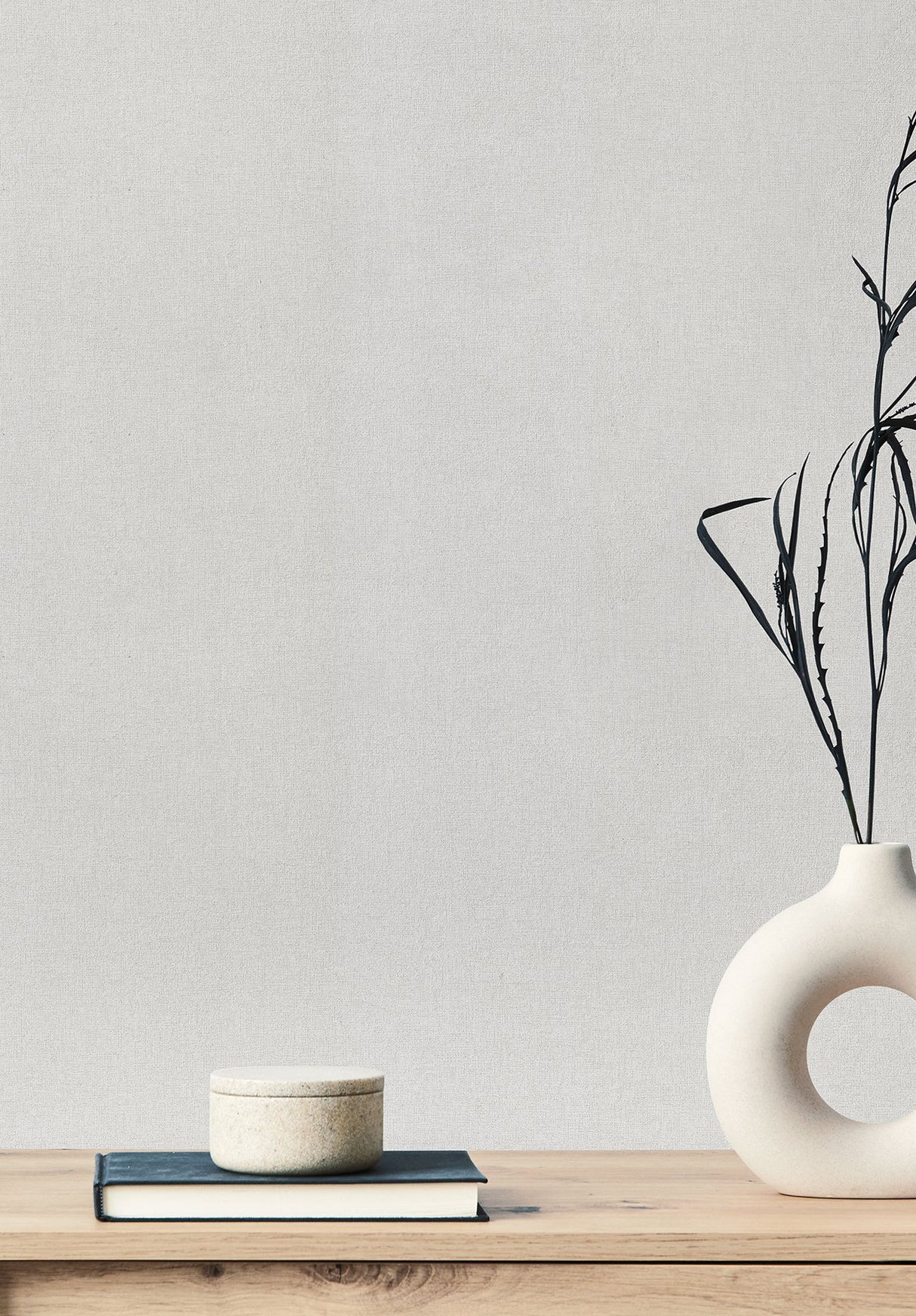 Gypsy Weave Frost Wallpaper with Textured Weave Pattern - York DA3578N
