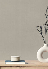 Gypsy Weave Fossil Wallpaper with Textured Weave Pattern, Unpasted Fabric Backed Vinyl - York DA3582N