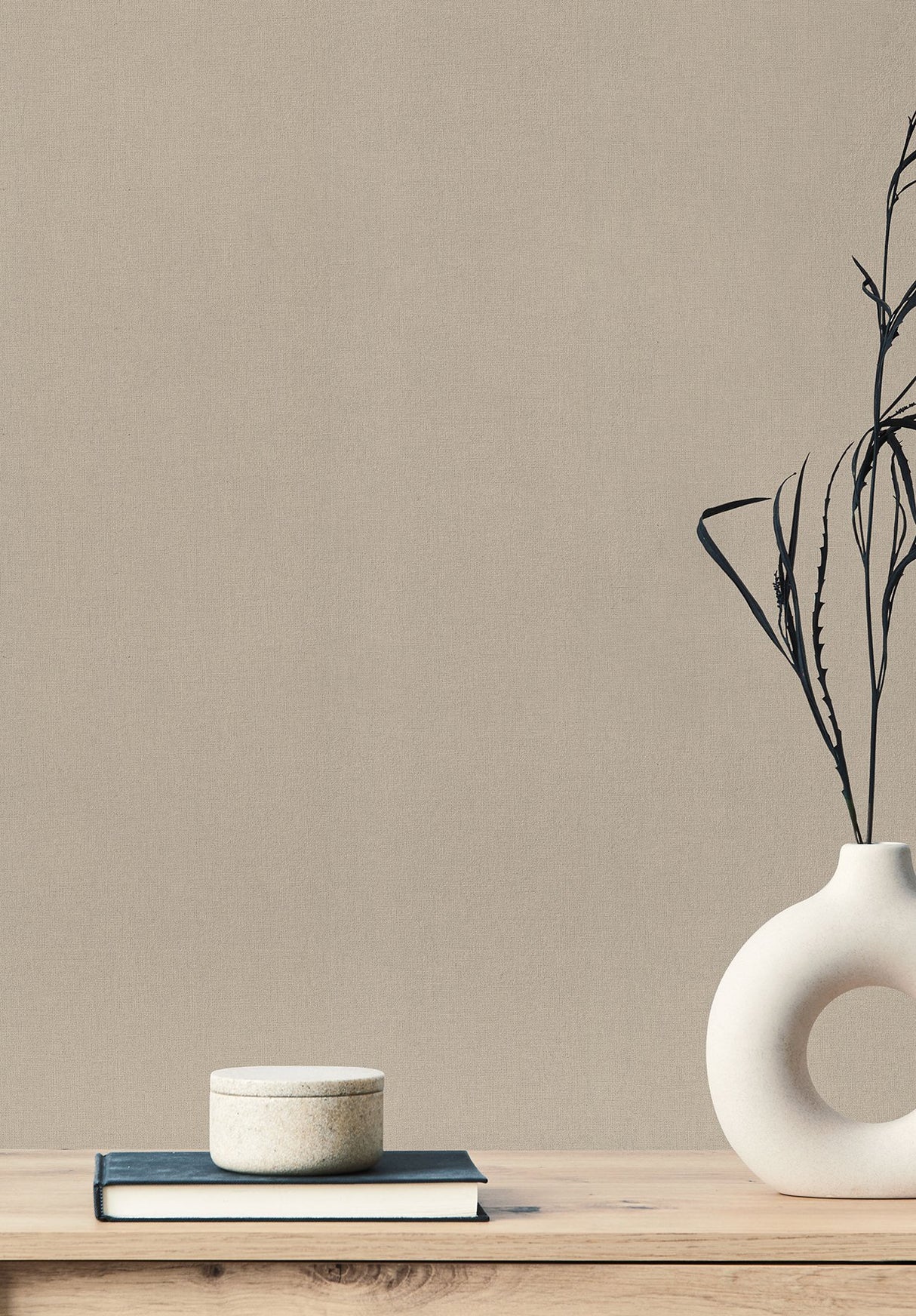 Gypsy Weave Fossil Wallpaper with Textured Weave Pattern, Unpasted Fabric Backed Vinyl - York DA3582N