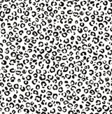Classic Leopard Black and White by Daisy Bennett Peel and Stick Peel and Stick Wallpaper – Daisy Bennett Designs DB20600 -Sample