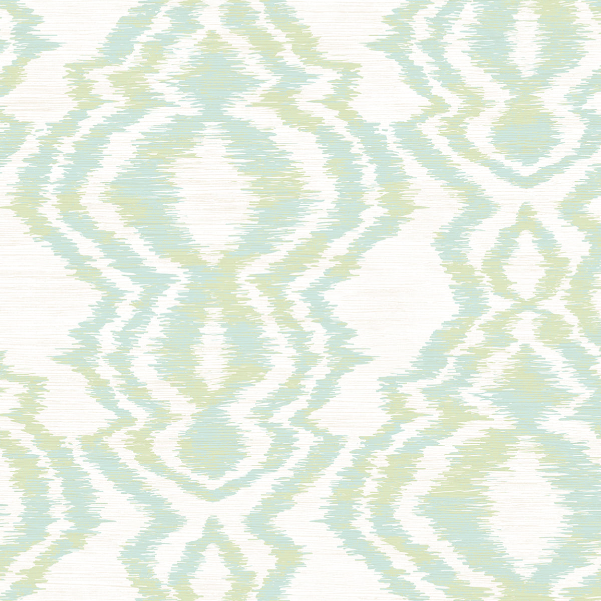 Moirella Chartreuse by West Boulevard Collection Abstract Wallpaper – Daisy Bennett Designs DBW8001 -Sample