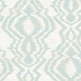 Moirella Seaglass by West Boulevard Collection Abstract Geometric Wallpaper – Daisy Bennett Designs DBW8002-Sample