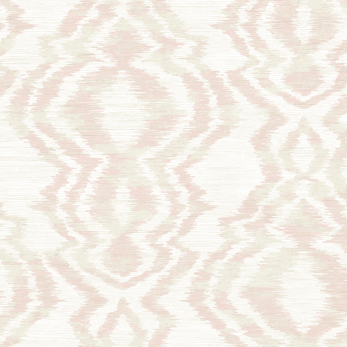 Moirella Blush by West Boulevard Collection 27 in x 9 yd Abstract Nonwoven Matte Wallpaper – Daisy Bennett Designs DBW8006-Sample