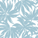 Palma Light Blue by West Boulevard Collection Botanical Wallpaper – Daisy Bennett Designs DBW9110 -Sample