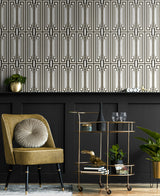 Manhattan Contrasto by Deco 2 Geometric Wallpaper – Collins & Company DC60005
