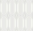 Manhattan wallpaper in a silver metallic geometric pattern