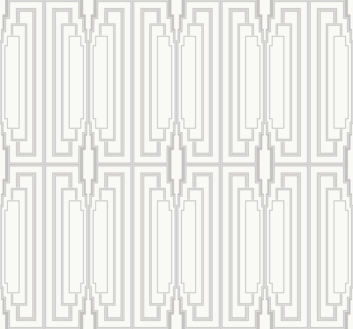 Manhattan Arian by Deco 2 Metallic Geometric Wallpaper – Collins & Company DC60013 -Sample