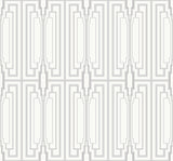 Manhattan Arian by Deco 2 Metallic Geometric Wallpaper – Collins & Company DC60013 -Sample