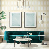 Manhattan Golden Gate by Deco 2 Geometric Metallic Wallpaper – Collins & Company DC60015