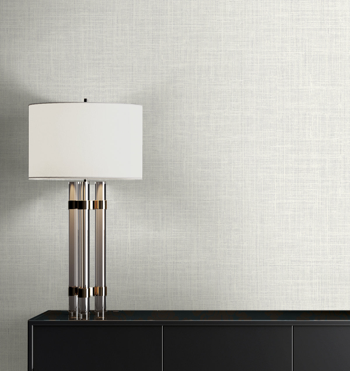 Soho Linen Powder by Deco 2 Linen Texture Wallpaper – Collins & Company DC60400-Sample