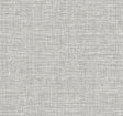 Soho Linen wallpaper in Eternity, a grey matte linen-look texture.