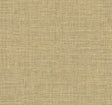 Soho Linen wallpaper in Elk, a metallic gold linen-look texture