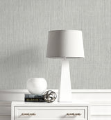 Queens Weave Alloy by Collins & Company Textured Weave Wallpaper – Collins & Company DC61003-Sample