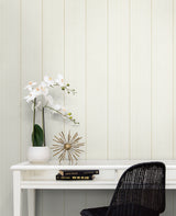 Rockefeller Stripe Honey Stick by Deco 2 Striped Wallpaper – Collins & Company DC61403 -Sample