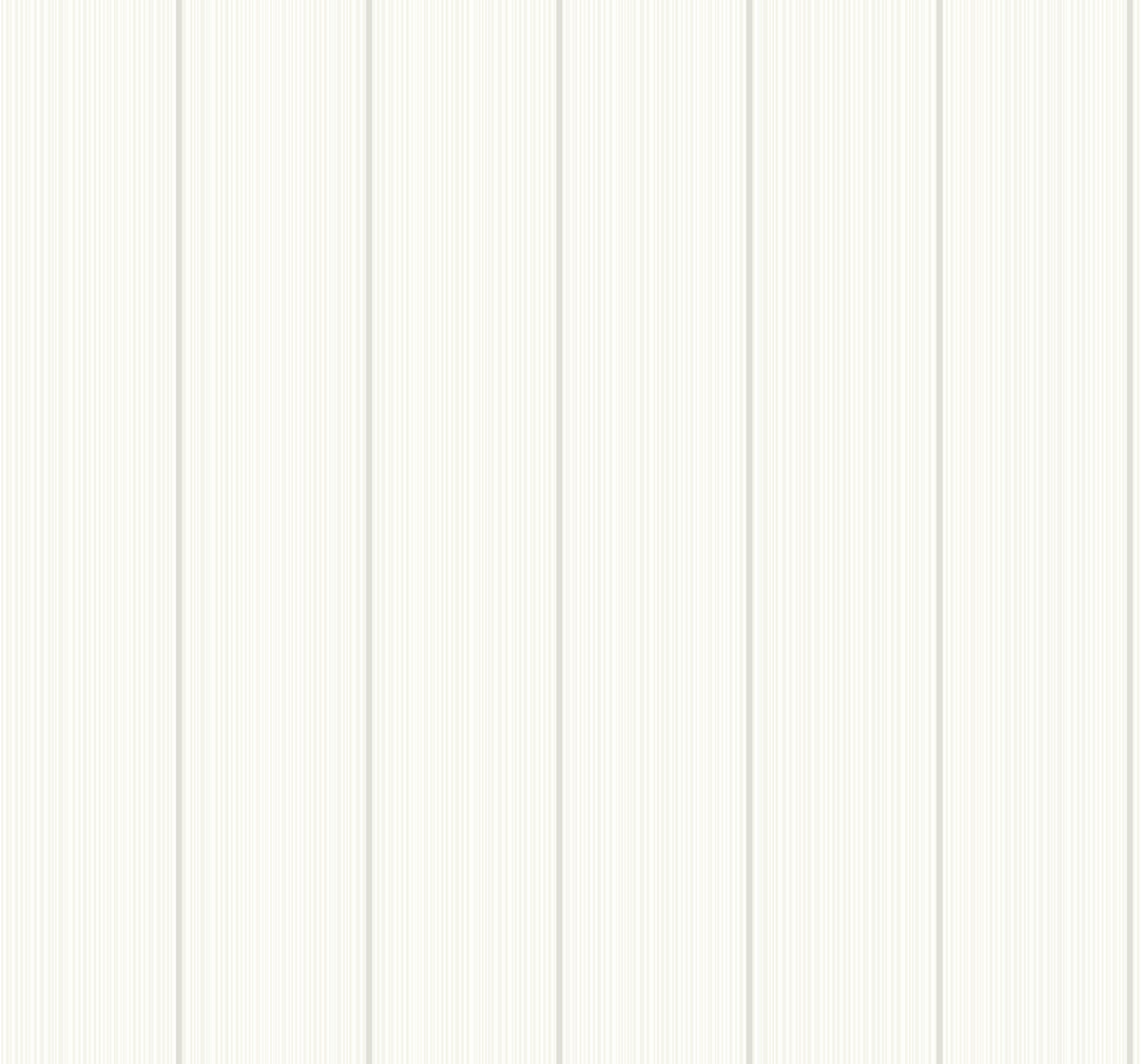 Rockefeller Stripe Dove White by Deco 2 Striped Wallpaper – Collins & Company DC61407 -Sample