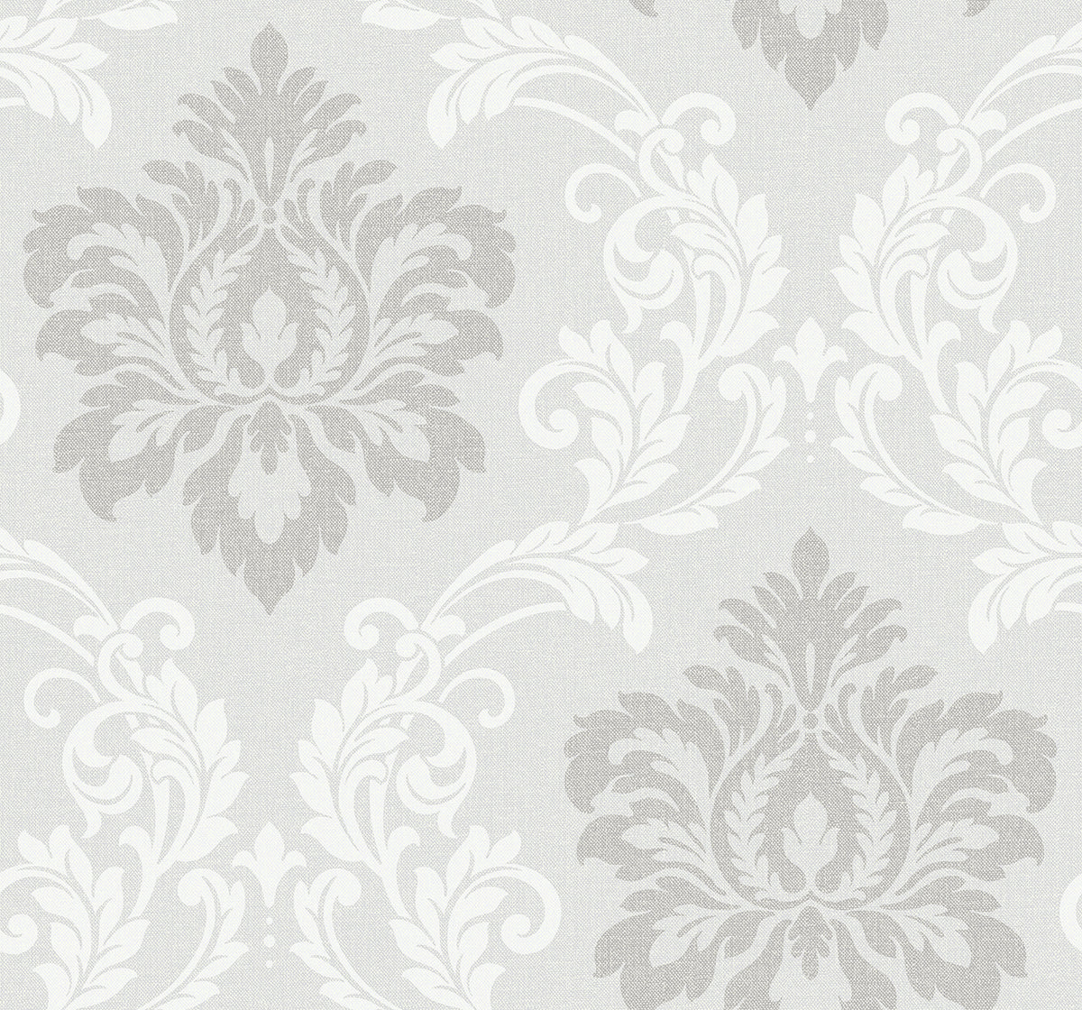 Deco Damask Cool Mist by Deco 2 Matte Damask Wallpaper – Collins & Company DC61608 -Sample