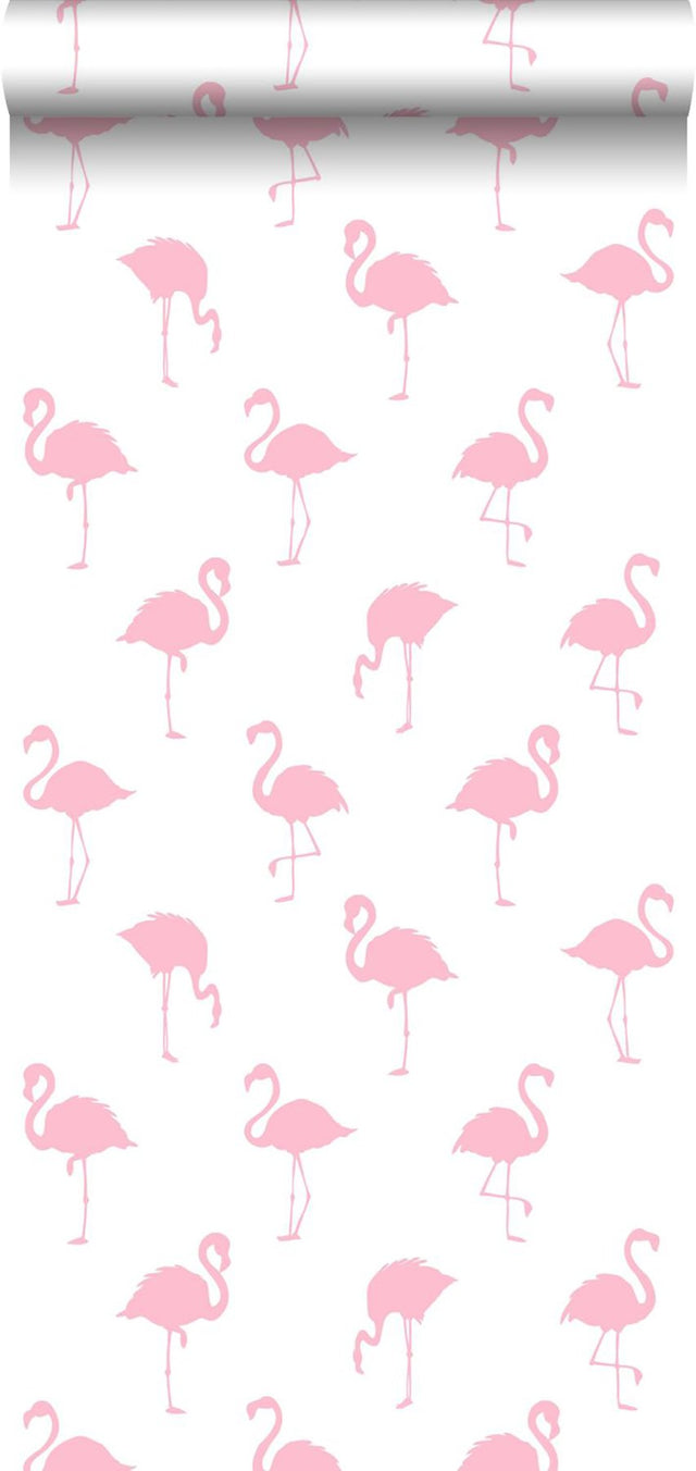Lovett Pink Flamingo Wallpaper