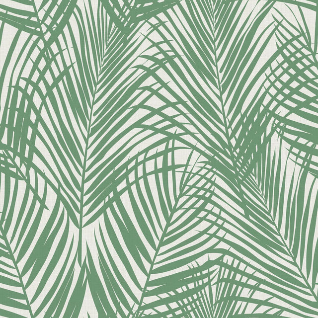 Fifi Green Palm Frond Wallpaper
