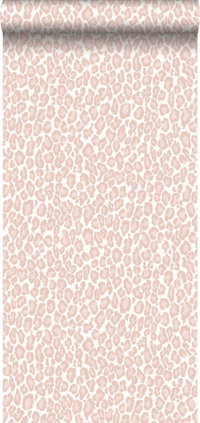 Cicely Pink Leopard Skin Wallpaper