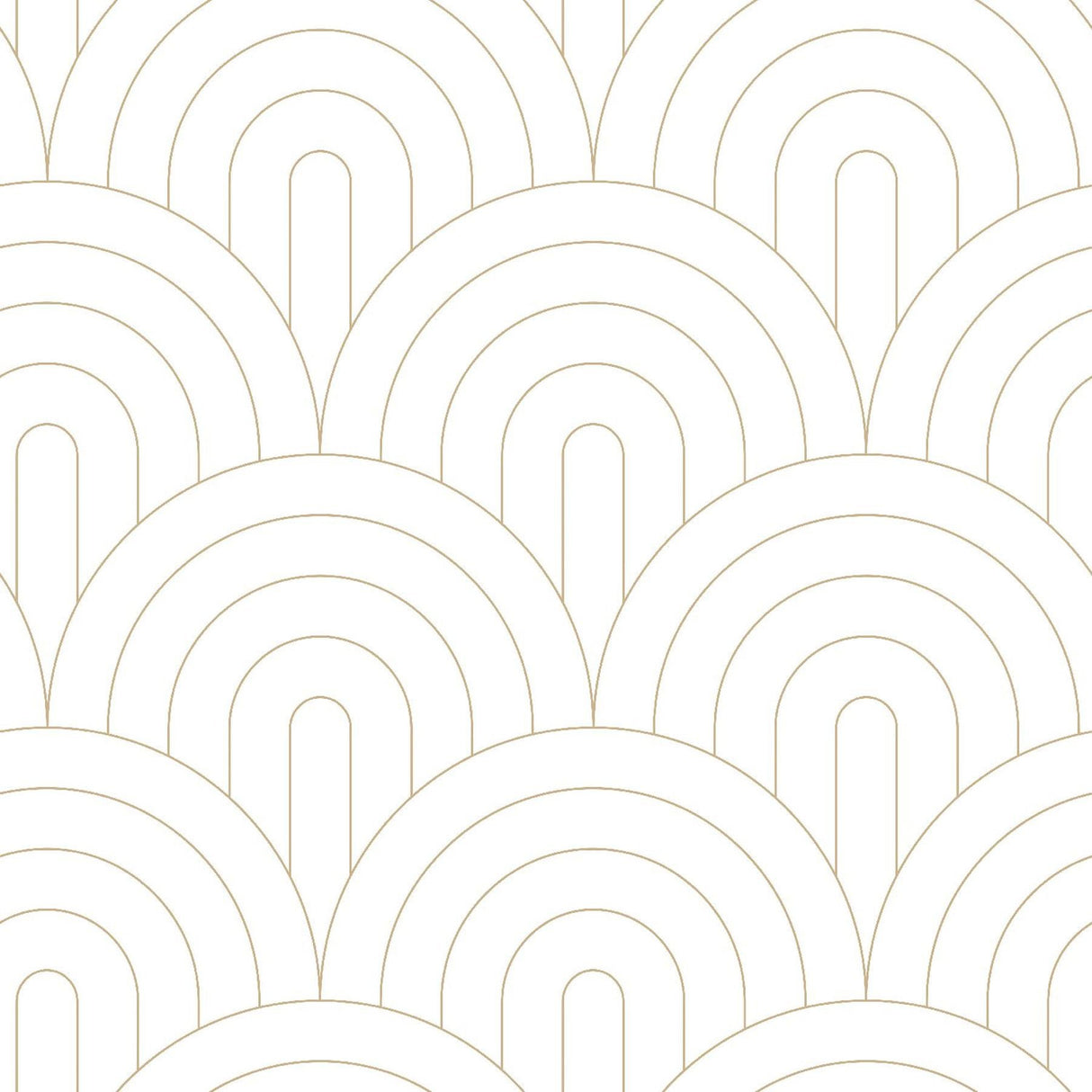 Lalique White Art Deco Motif Geometric Wallpaper - ESTA Home DD139215