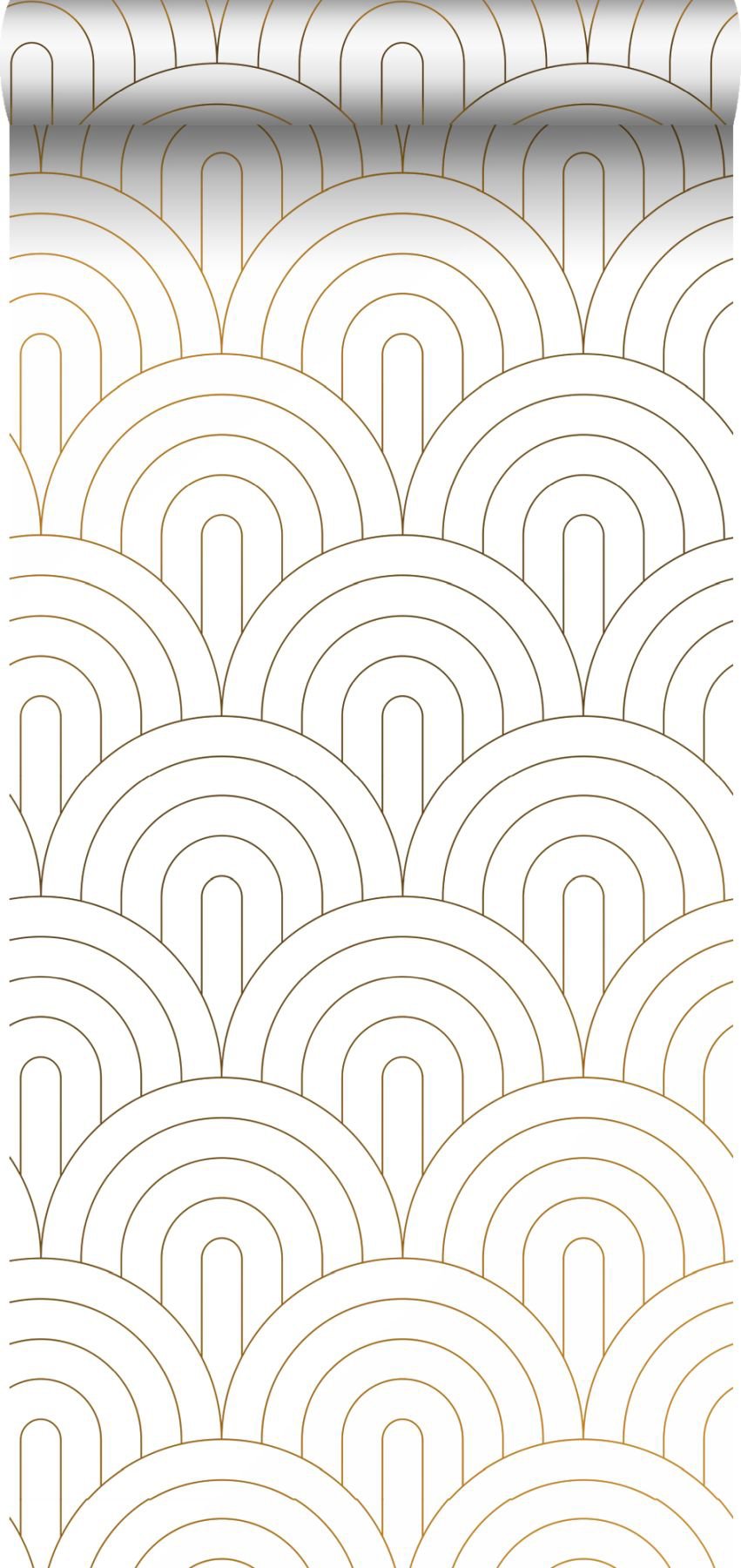 Lalique White Art Deco Motif Geometric Wallpaper - ESTA Home DD139215