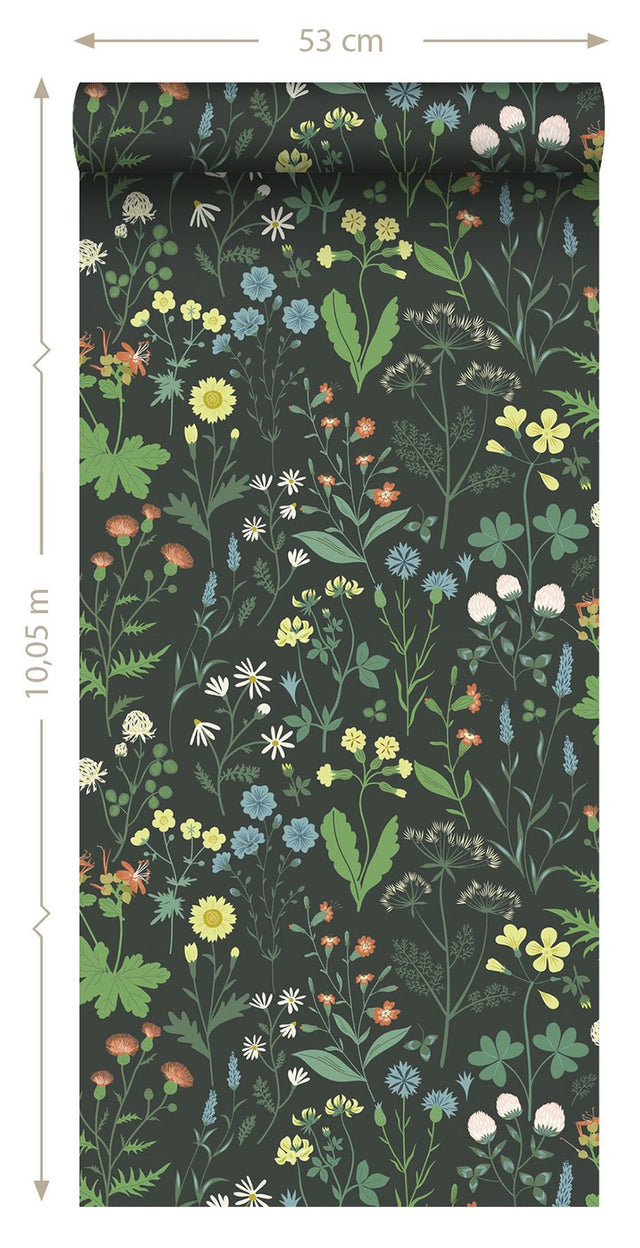Letitia Black Summer Meadows Wallpaper